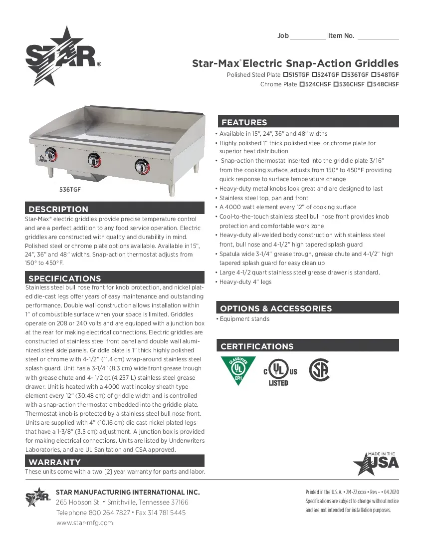 star-536chsf-electric-griddle-specsheet-260503327gey.pdf