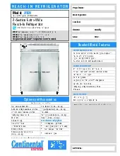continental-refrigerator-2ren-refrigerator-reach-in-specsheet-250815pdeqg6.pdf