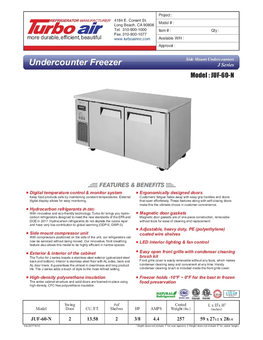 turbo-air-juf-60-n-freezer-undercounter-reach-in-115v-59-w-stainless-steel-260726fgwtvj.pdf