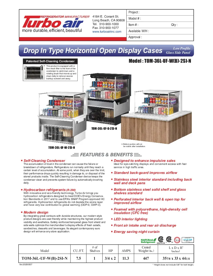 turbo-air-tom-36l-uf-w-b-2si-n-open-display-case-115v-black-specsheet-2607263rkx2l.pdf