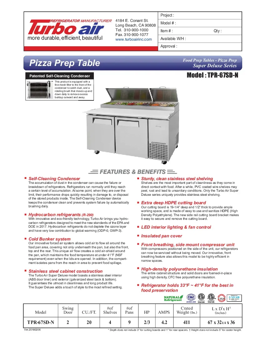 turbo-air-tpr-67sd-n-refrigerated-counter-pizza-prep-table-115v-67-w-2-door-2607265f1tye.pdf