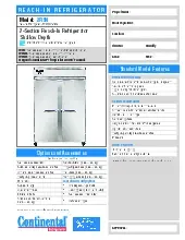continental-refrigerator-2rsn-refrigerator-reach-in-specsheet-250815df7gmy.pdf