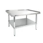Adcraft ES-2424, Equipment Stand, for Countertop Cooking, Adjustable Bullet Feet, Heavy Duty