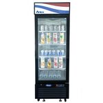 Atosa USA , MCF8720GR, Black Exterior Glass One (1) Door Merchandiser Freezer
