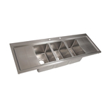 BK Resources , BK-DIS-1014-3-12T-PG, Sink, Drop-In