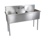 BK Resources , BK8BS-3-1221-12, Sink, (3) Three Compartment
