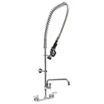 BK Resources BKF-VSMPR-WB-AF6-G, Pre-Rinse Faucet Assembly, with Add On Faucet