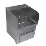 BK Resources BKHS-D-1410-SKTS, Sink, Hand
