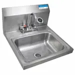 BK Resources BKHS-D-1410-STPG, Sink, Hand