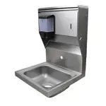 BK Resources BKHS-W-1410-1-4D-TD, Sink, Hand