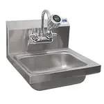 BK Resources BKHS-W-1410-STPG, Sink, Hand