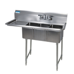 BK Resources , BKS-3-1014-10-15LS, Sink, (3) Three Compartment