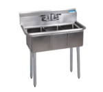 BK Resources , BKS-3-1014-10, Sink, (3) Three Compartment