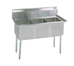 BK Resources , BKS-3-1620-12, Sink, (3) Three Compartment