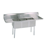 BK Resources , BKS-3-1620-14-18TS, Sink, (3) Three Compartment