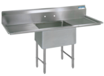 BK Resources , BKS6-1-18-14-18TS, Sink, (1) One Compartment