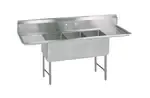 BK Resources BKS6-3-18-14-18TS, Sink, (3) Three Compartment
