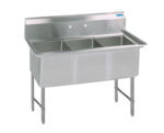 BK Resources , BKS6-3-18-14S, Sink, (3) Three Compartment