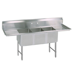 BK Resources , BKS6-3-1824-14-18TS, Sink, (3) Three Compartment
