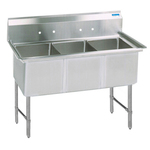 BK Resources , BKS6-3-24-14S, Sink, (3) Three Compartment