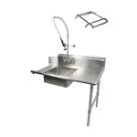 BK Resources BKSDT-60-R-P2-G, Dishtable, Soiled