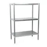 BK Resources , SSU5-4324, Shelving Unit, Solid Flat