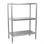 BK Resources , VSU5-5524, Shelving Unit, Solid Flat