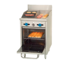 Comstock-Castle , F318-12-1RB, Range, 24", 12" Griddle, 12" Charbroiler