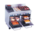 Comstock-Castle , F3218-18-1.5RB, Range, 48", 2 Burners, 18" Griddle, 18" Charbroiler