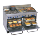 Comstock-Castle , F3226-18-1.5RB, Range, 60", 4 Burners, 18" Griddle, 18" Charbroiler