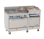 Comstock-Castle , F3226-24B, Range, 60" Restaurant, Gas