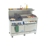 Comstock-Castle , F3226-36B, Range, 60" Restaurant, Gas