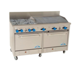 Comstock-Castle , F3226-3RB, Range, 60" Restaurant, Gas