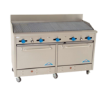 Comstock-Castle , F3226-5RB, Range, 60" Restaurant, Gas