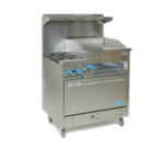 Comstock-Castle , F330-24B, Range, 36" Restaurant, Gas