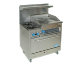 Comstock-Castle , F330-36B, Range, 36" Restaurant, Gas