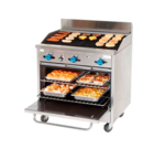 Comstock-Castle , F330-3RB, Range, 36" Restaurant, Gas