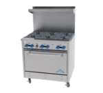 Comstock-Castle , F330, Range, 36", 6 Open Burners