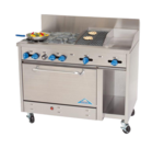 Comstock-Castle , F3430-12-2RB, Range, 48" Restaurant, Gas