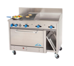 Comstock-Castle , F3430-18-1.5RB, Range, 48", 2 Open Burners, 18" Griddle, 18" Charbroiler