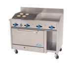 Comstock-Castle , F3430-18-2.5RB, Range, 48" Restaurant, Gas