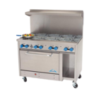 Comstock-Castle , F3430, Range, 48", 8 Open Burners