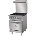 Comstock-Castle , R4, Range, 24", 4 Open Burners