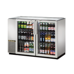 True Manufacturing , TBB24-48-2G-Z1-BST-S-1, Back Bar Cabinet, Refrigerated