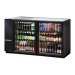 True Manufacturing , TBB24-60-2G-Z1-BST-B-1, Back Bar Cabinet, Refrigerated