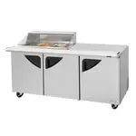 Turbo Air TST-72SD-15M-N-CL, Refrigerated Counter, Mega Top Sandwich / Salad Unit